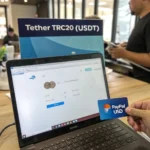 How to buy Tether TRC20 (USDT) with PayPal card (USD)